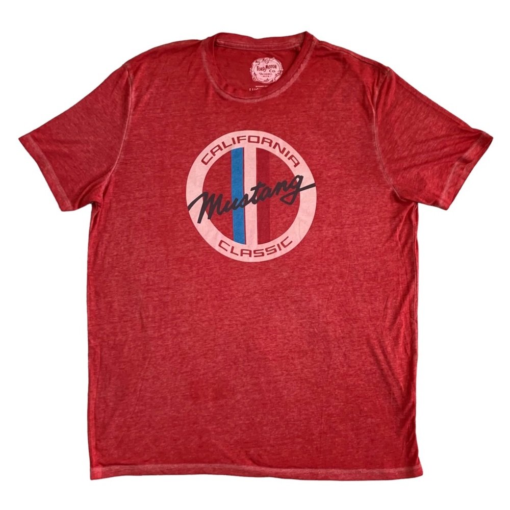 Lucky Brand Ford Motor Company Mustang T-Shirt Size XL